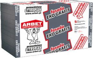 Styropian fasadowy Arbet Eko Grafit 0,033