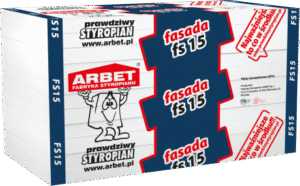 Styropian fasadowy Arbet FS15 EPS70 0,038
